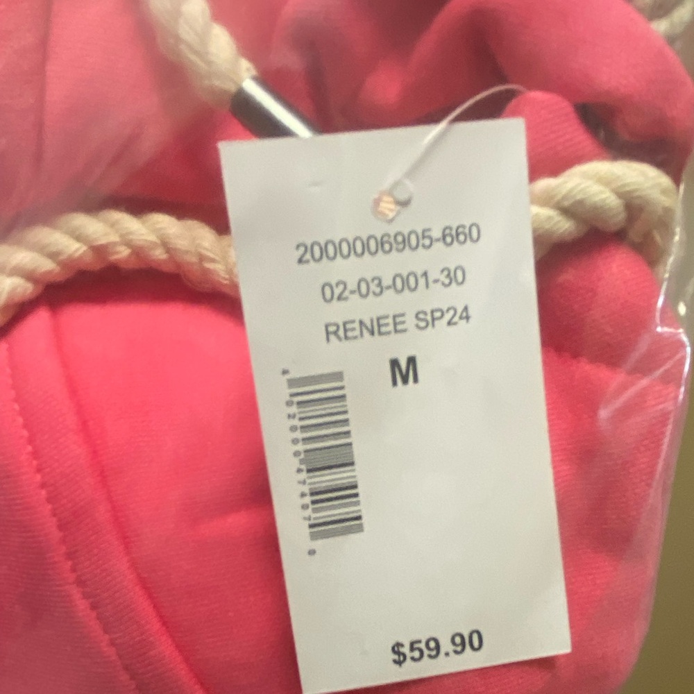 Kismet Fuchsia Half-Zip Women's Hoodie - Picture 4 of 7